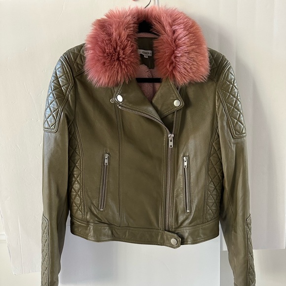 Sipo | Jackets & Coats | Samantha Sipos Faux Fur Biker Leather  display picture 1